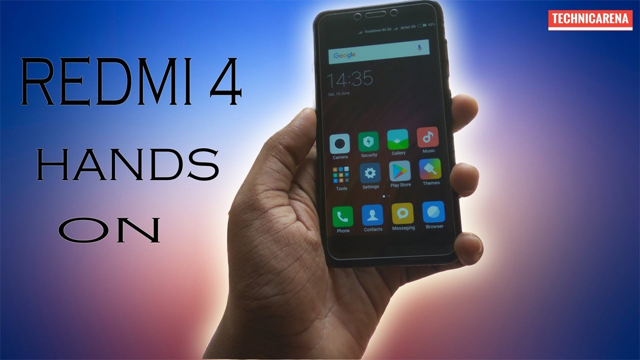 Redmi 4  Hands on