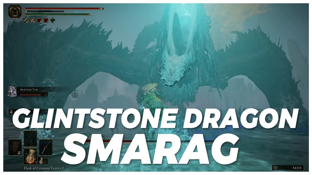 How To Beat Glintstone Dragon Smarag With THIS Easy Method | Elden Ring