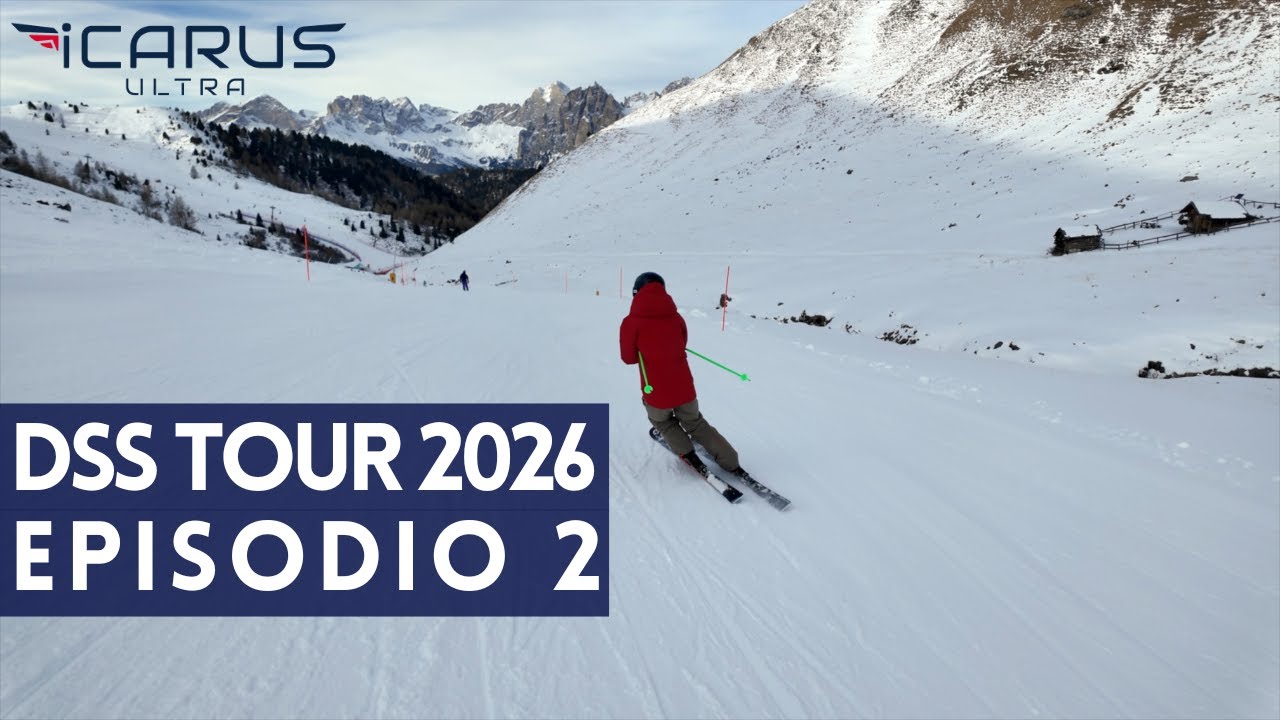 DOLOMITI SUPERSKI TOUR '26 - ep. 2 | Pista Orsa Maggiore, Ski Area Ciampac-Buffaure | Icarus Ultra