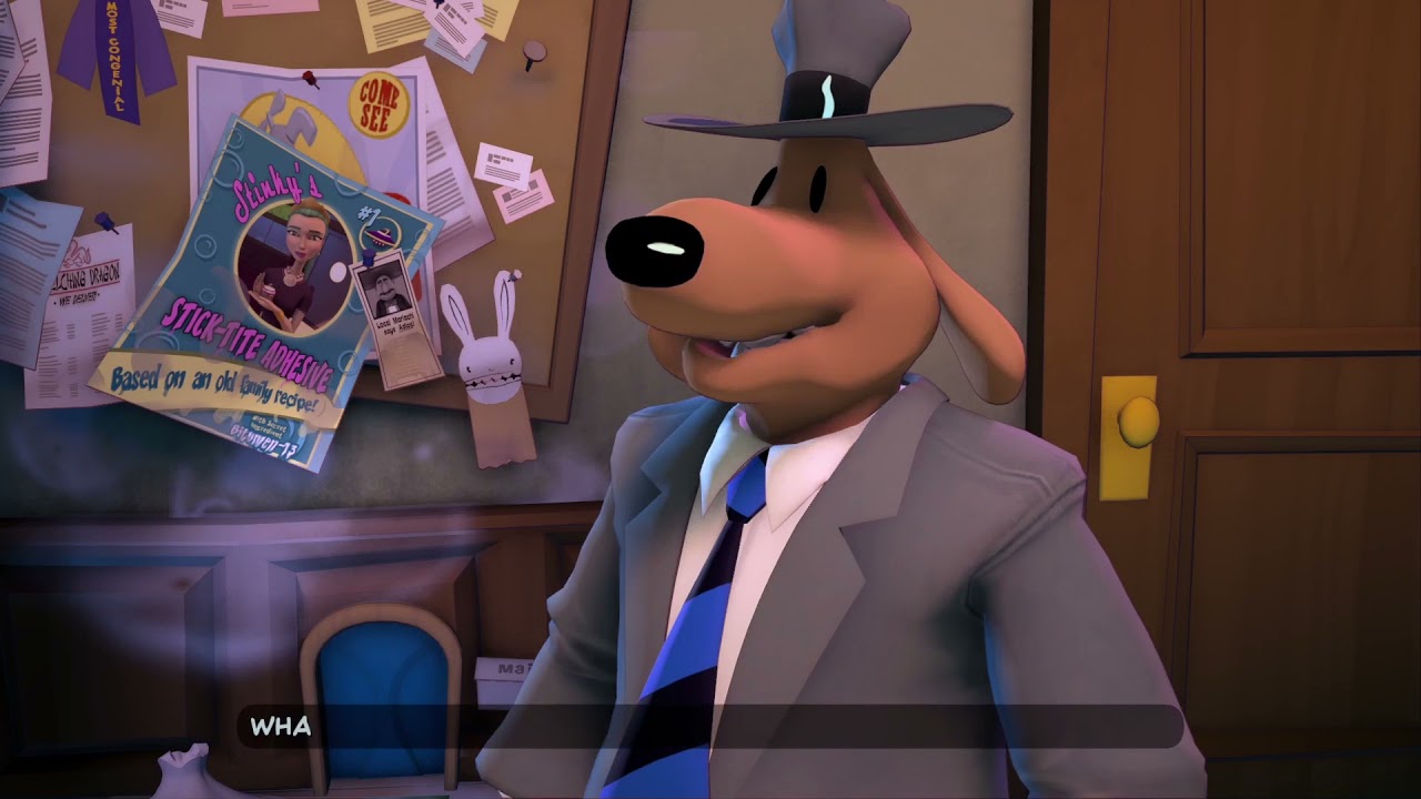 Sam and Max meeting old Sam and Max