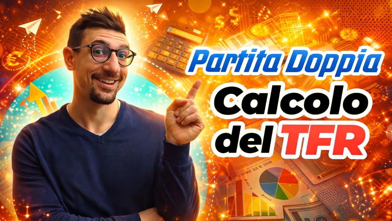 CALCOLO TFR e Liquidazione DEBITI TFR - Partita Doppia: Teoria ed Esercizi