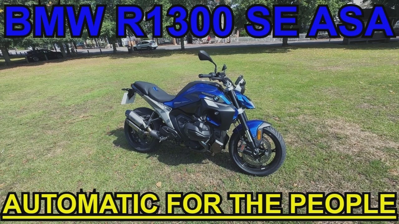 Обзор первого тест-драйва BMW R1300 SE ASA