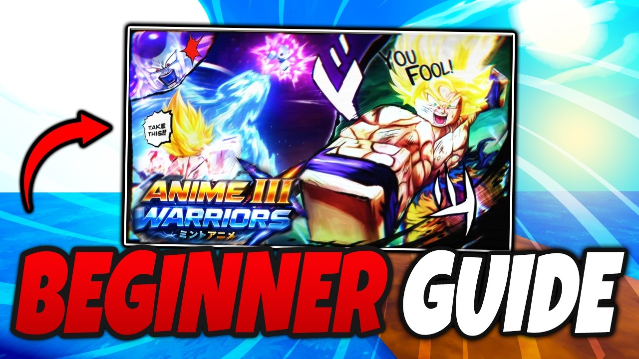 BEGINNER GUIDE in ANIME WARRIORS 3 Roblox - Fast Progression Tips