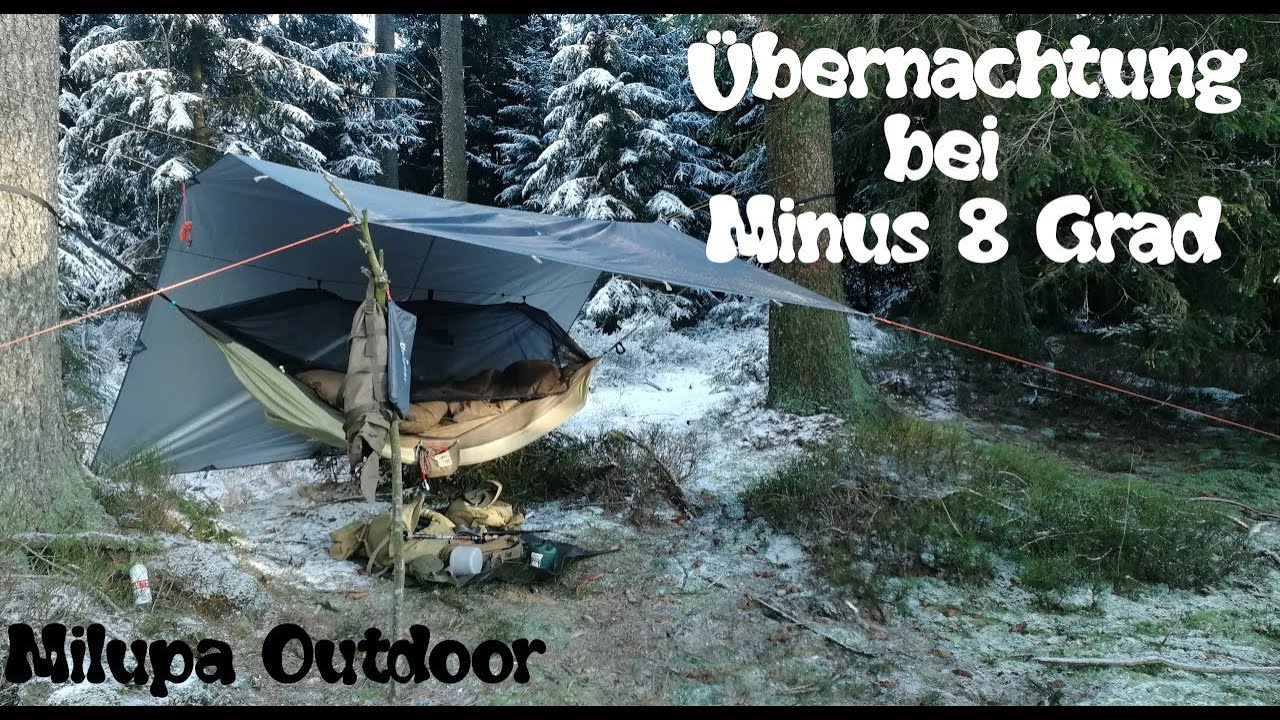 Übernachtung bei -8 Grad im Harz❄️ Schichtkassler aus dem Dutch Oven// Rucksack-Loadout//wild campen