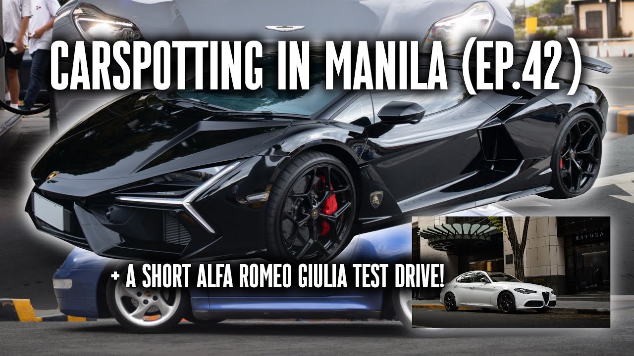 Alfa Romeo Giulia test drive! | Supercar spotting (EP.41) |