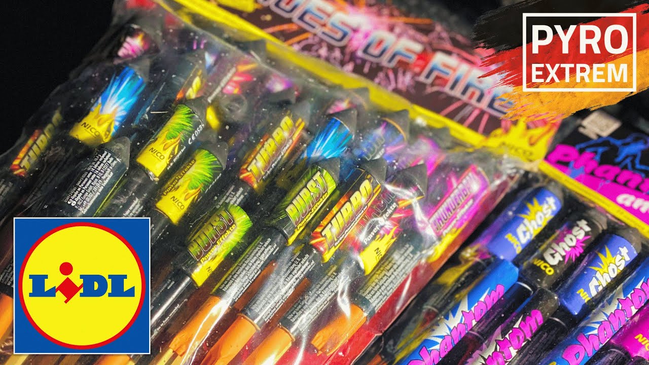 LIDL 2023 NEUHEIT Heroes of Fire RAKETEN NICO | PyroExtremGermany