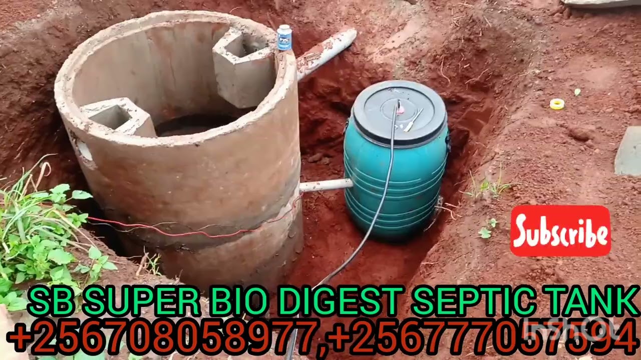 Bio gas and bio electric form Bio digest septic tank toilet kindly cell +256708058977,+256777057594