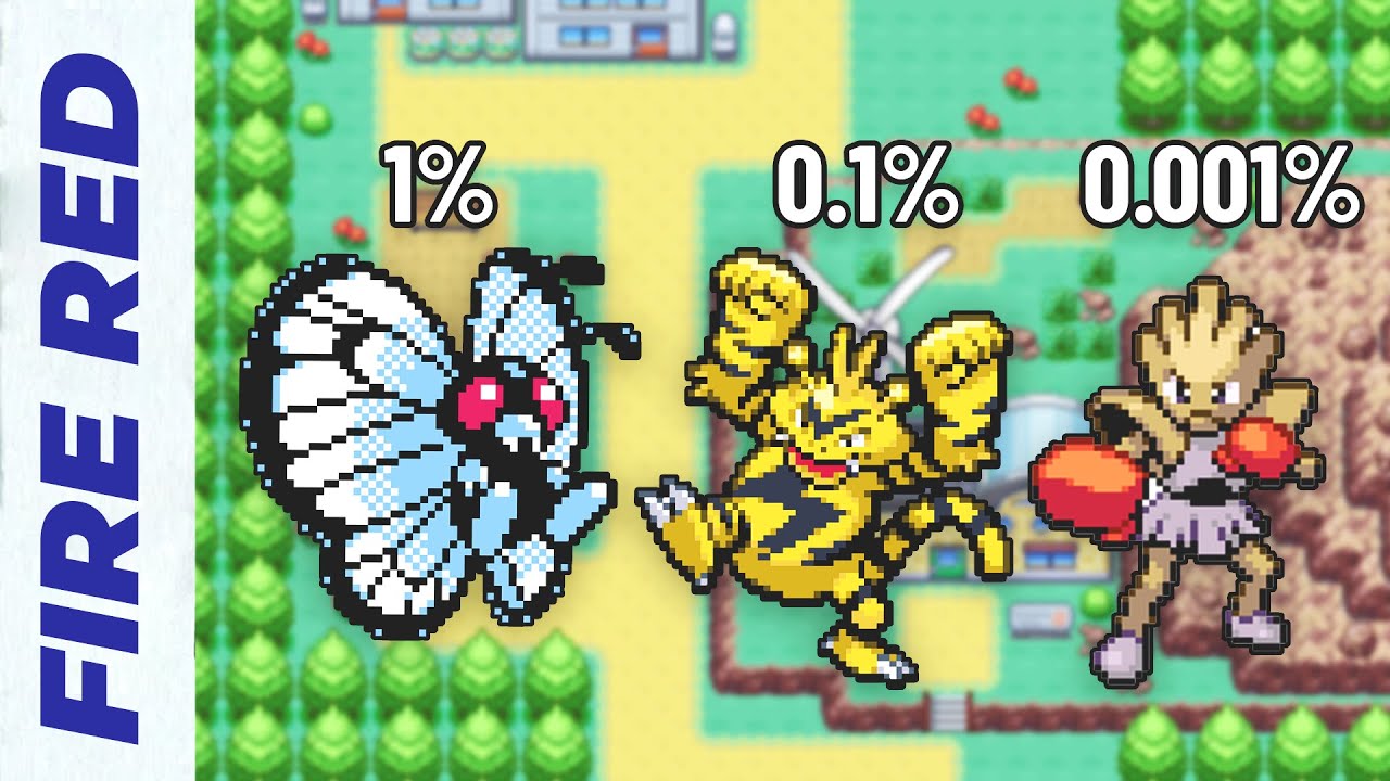 Tôi Đã Dành 100 giờ chinh phục Pokémon FIRE RED với đội hình Pokémon Hiếm Nhất