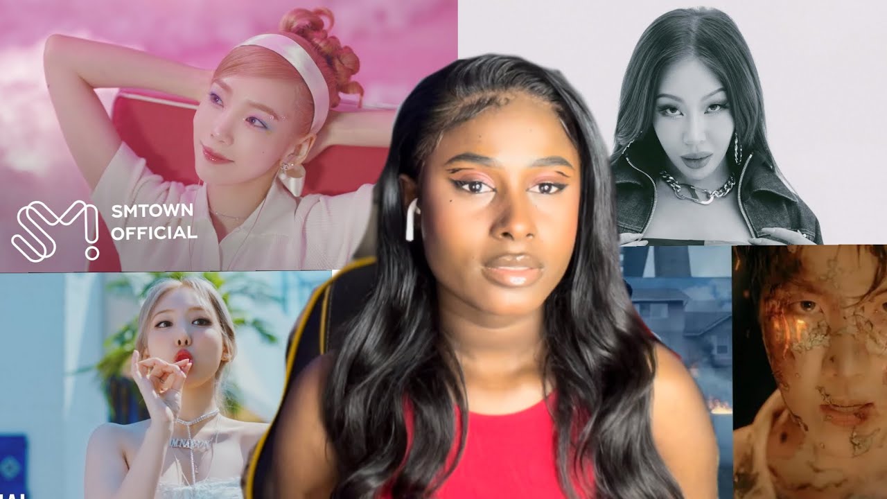 FIRST TIME REACTING TO KPOP SOLO ARTIST- TWICE NAYEON , BTS J-HOPE, JESSI & TAEYEON  PT. 3