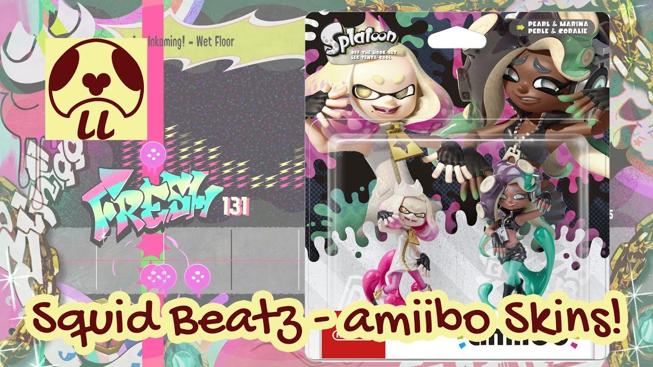 Splatoon 2 Squid Beatz- Off the Hook amiibo (Pearl & Marina) Styles