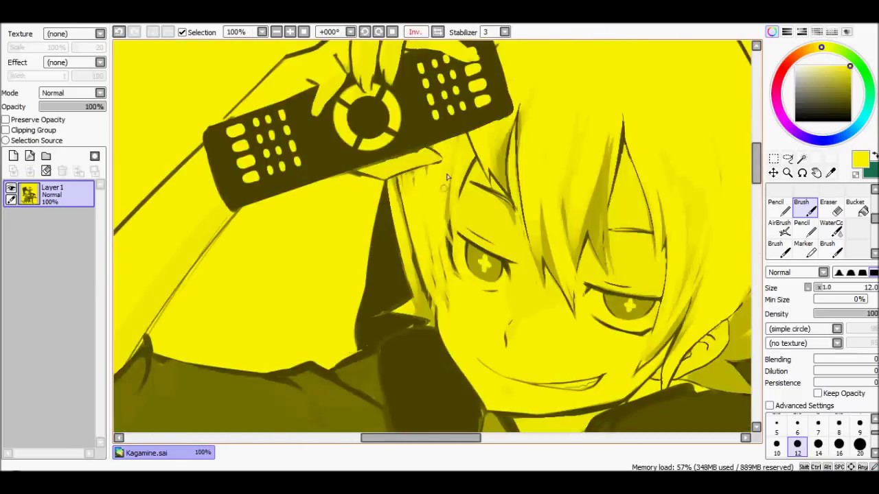 Rin and Len Kagamine RC Speedpaint