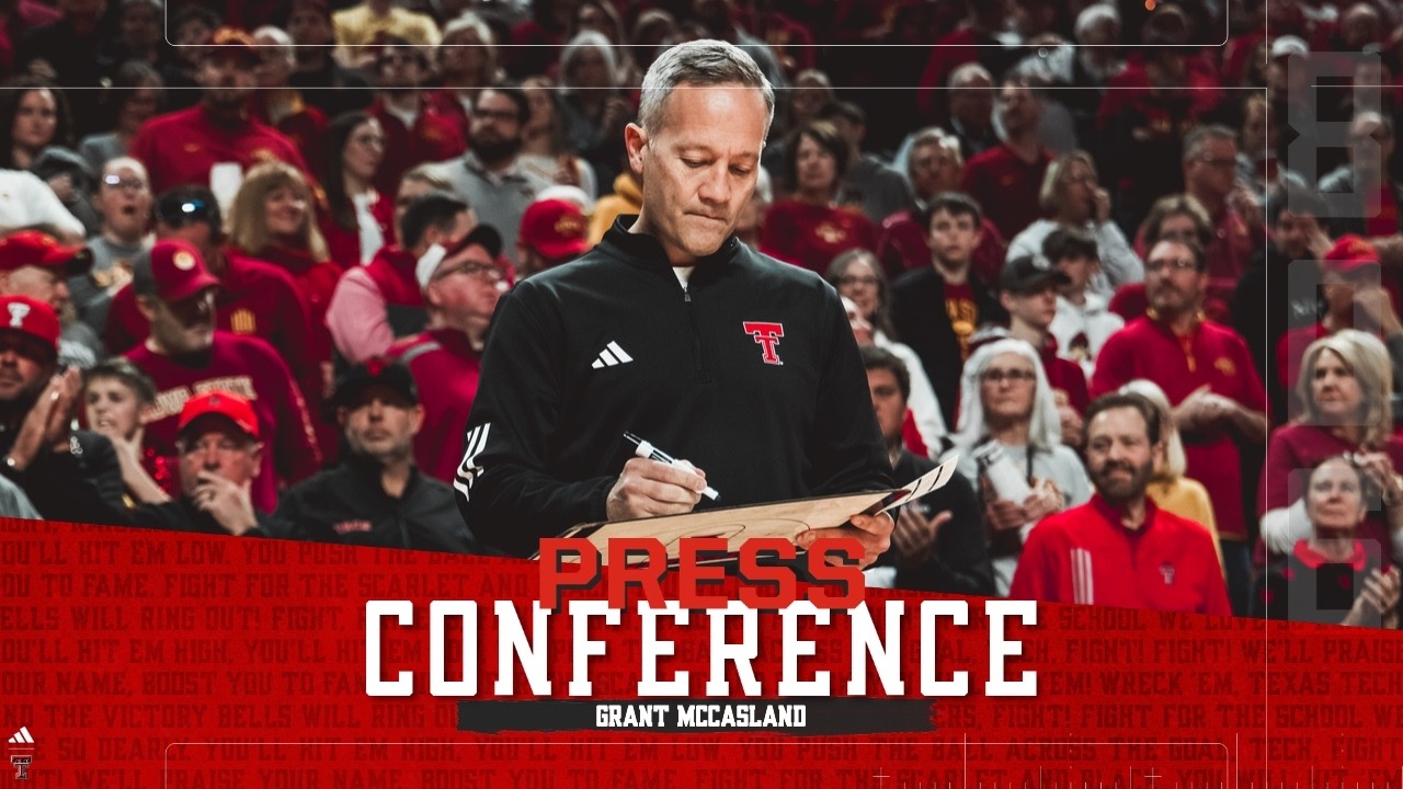 Texas Tech Men's Basketball vs. Iowa State: Postgame Press Conference | 3.12.2026