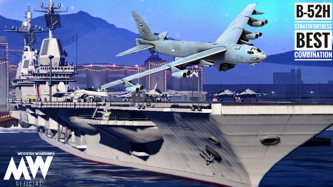 B-52H Stratofortress & MiG-41M Super Fulmar best Combo build - Modern Warships