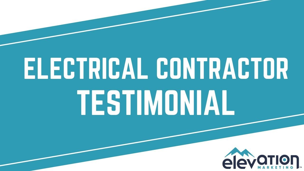 ⚡ Electrical Contractor Testimonial | How Elevation Marketing Helped TCA Electric Grow Online