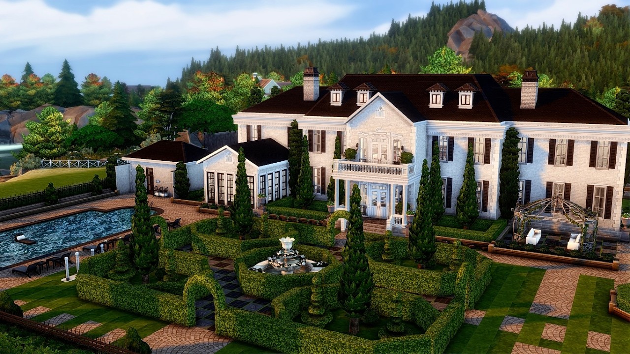 A dream or a trap? The most luxurious house in the world The Sims 4! 🏰✨ Величний маєток!