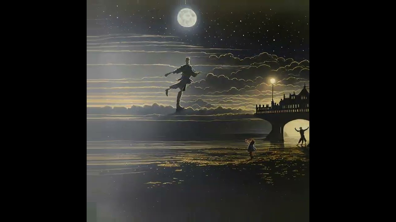 Genesis (artist)-Dancing with the Moonlit knight (song) -AI video- illustrating music from others 08