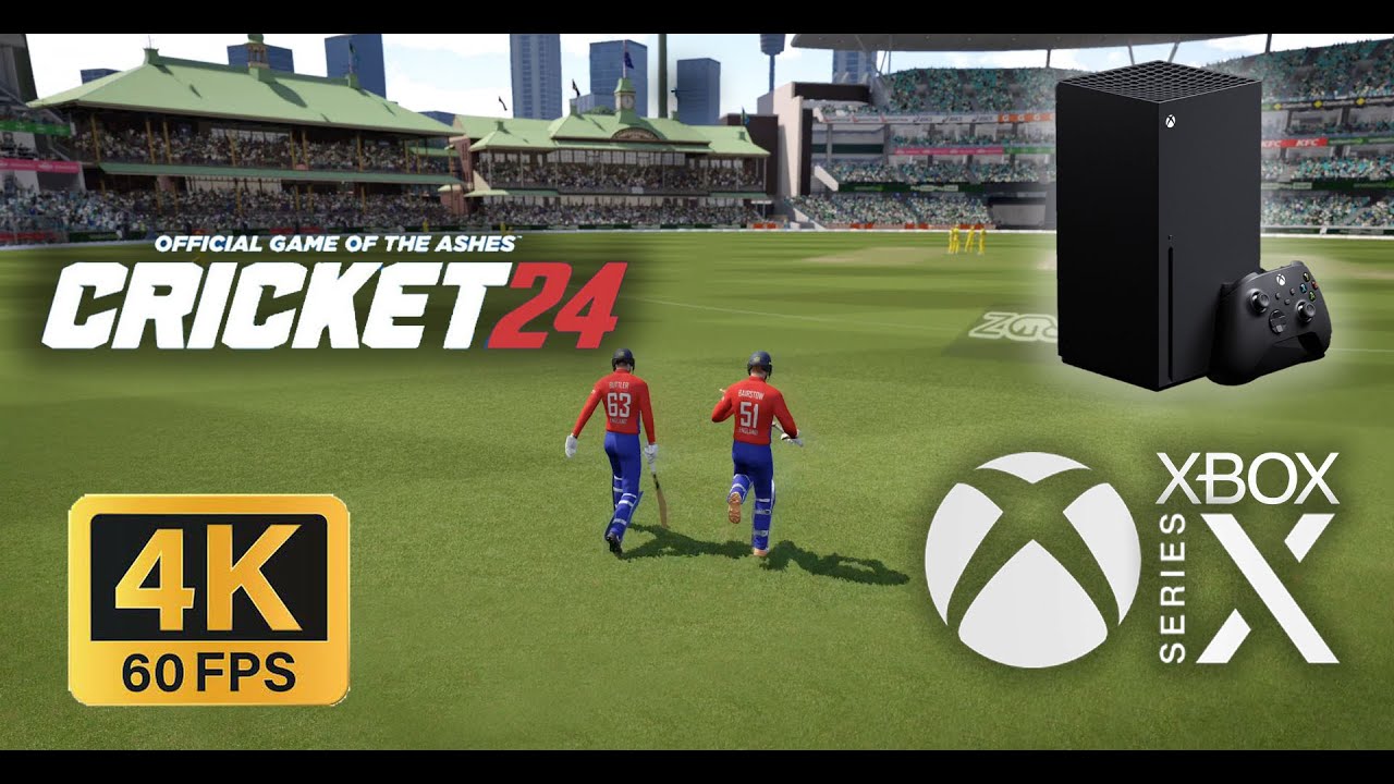 Cricket 24 on Xbox Series X I Gameplay I 4K-60FPS