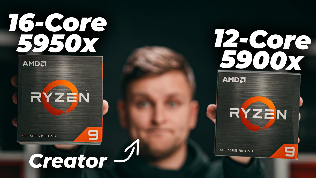 AMD Ryzen 5900x VS 5950x ➡ worth the EXTRA $250? [12- or 16-core]
