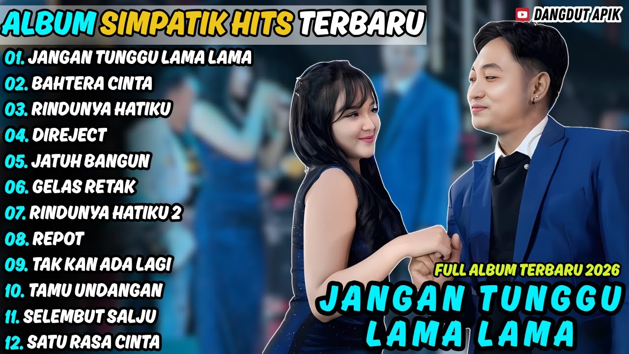JANGAN TUNGGU LAMA LAMA - BAHTERA CINTA || IRWAN FT LAILA AYU ||  DANGDUT APIK FULL ALBUM TERBARU