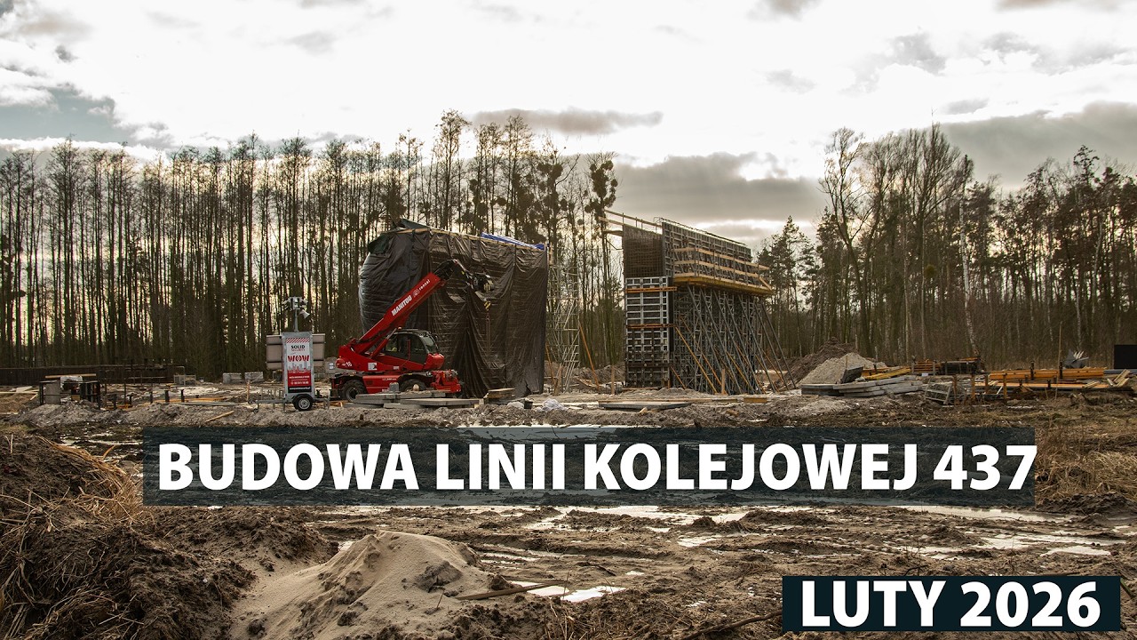 Linia Kolejowa 437: Police - Port Morski Police / Luty 2026