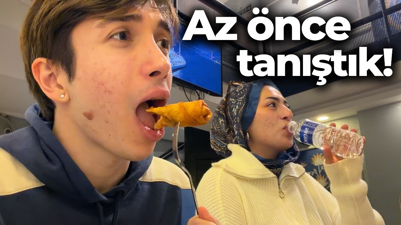 İftara Giderken Takipçimle Karşılaştım