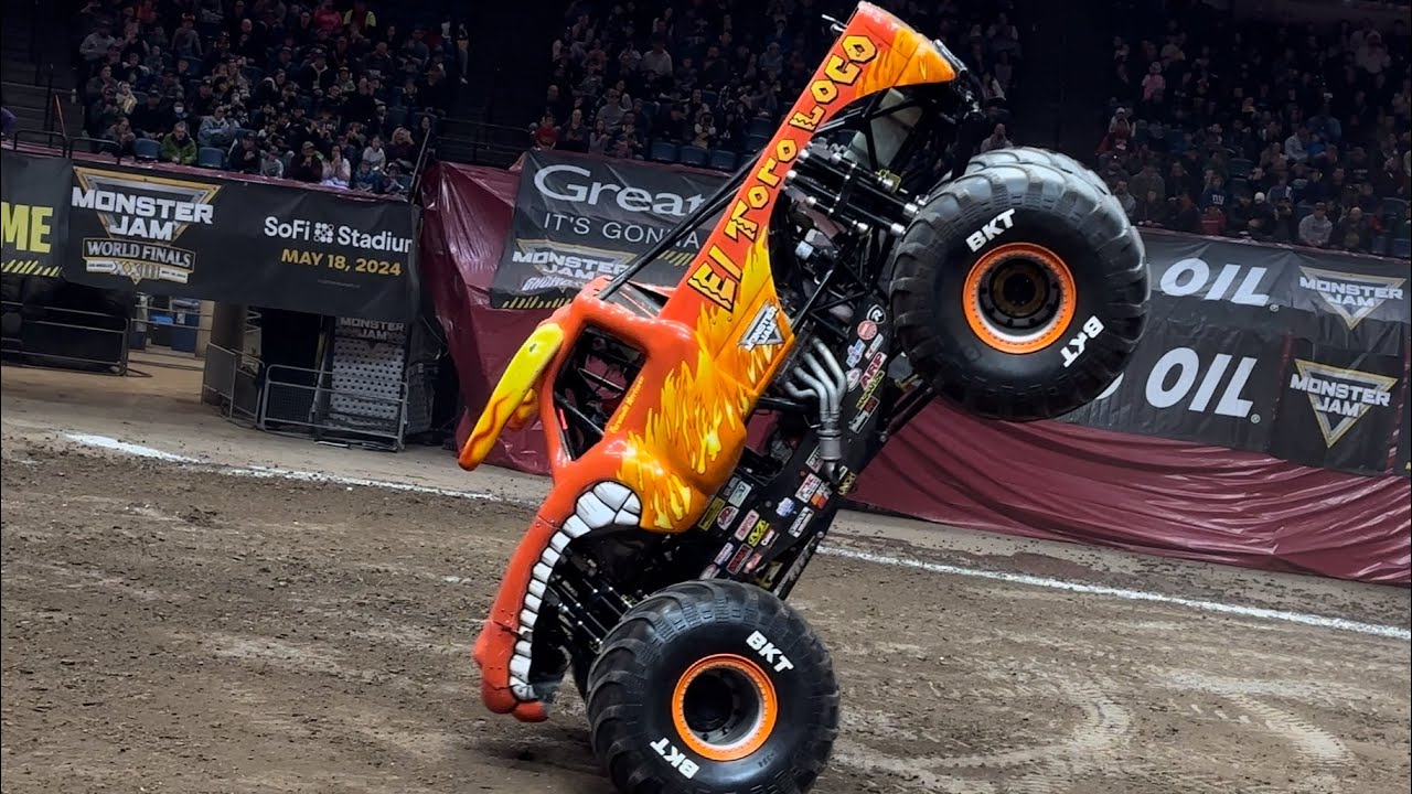 Monster Jam- TOP 10 Arena Freestyle’s Of The 2025 Season!!! 