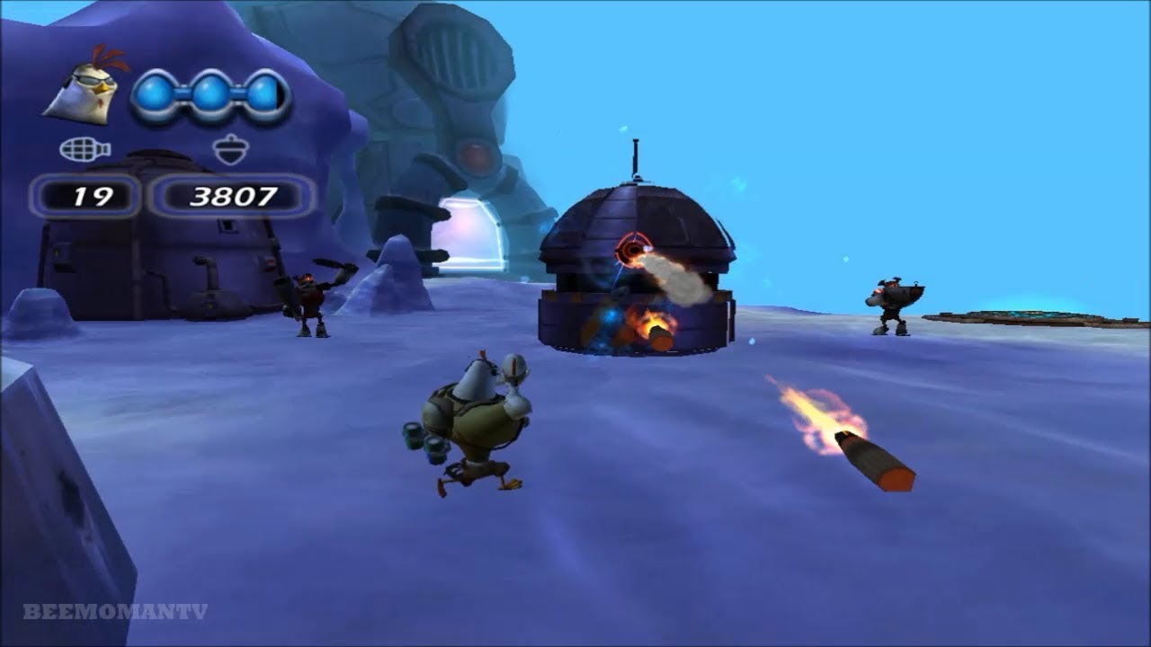 Disney's Chicken Little: Ace in Action Walkthrough Part 1 - Cold Shoulder