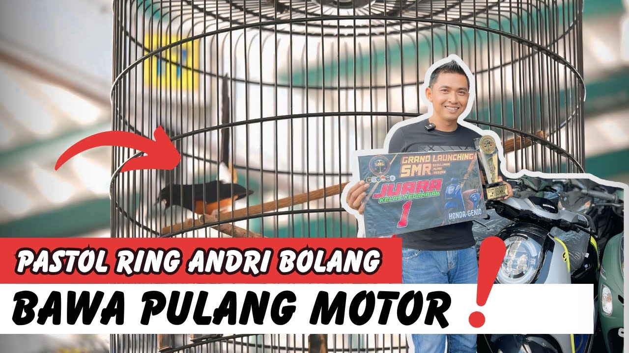 GRAND LAUNCHING SMR! KENZIRO JR PERSEMBAHKAN MOTOR UNTUK OM ANDRI BOLANG