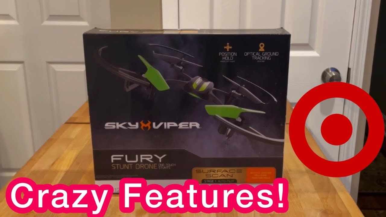 Could This be The BEST TARGET DRONE for CHEAP??- Sky Viper Fury Stunt Drone Unboxing, Review +FLIGHT