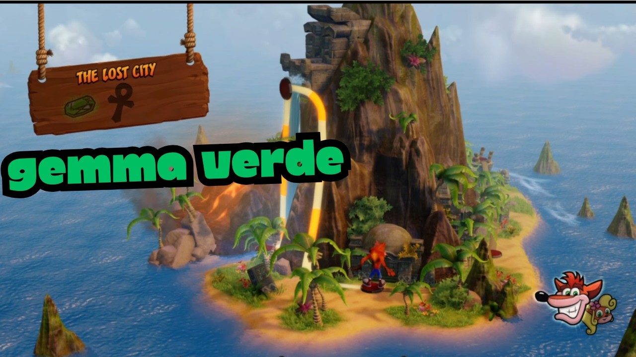alla ricerca della gemma verde-Crash Bandicoot ITA
