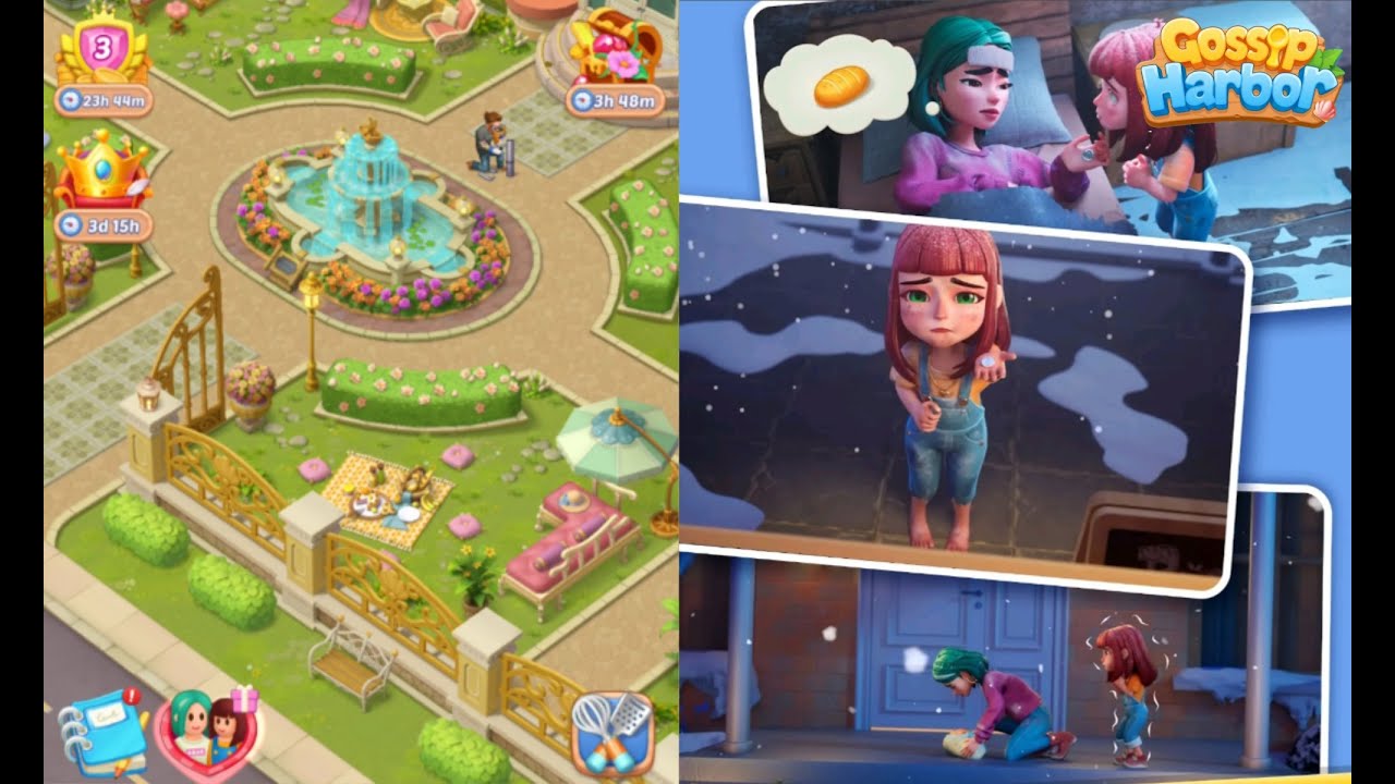 Gossip Harbor : Merge Game /🍰☕️ Day 94  Level  81  Part 94🥖🍞