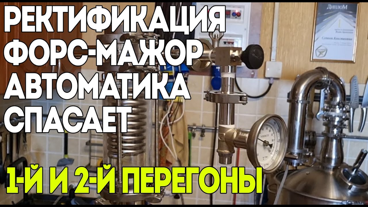 РЕКТИФИКАЦИЯ | КОЛОННА ПОСАДСКИЙ ВИНОКУР ПРО | 1-Й 2-Й ПЕРЕГОНЫ | ФОРС-МАЖОР | АВТОМАТИКА СПРАВИЛАСЬ