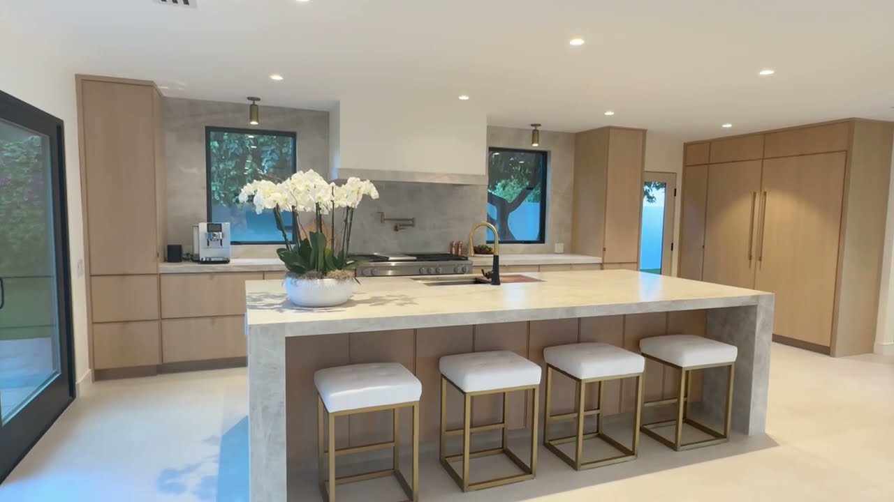 Design Build Modern Transitional Kitchen Remodel in Palm Springs Southern California by APlus