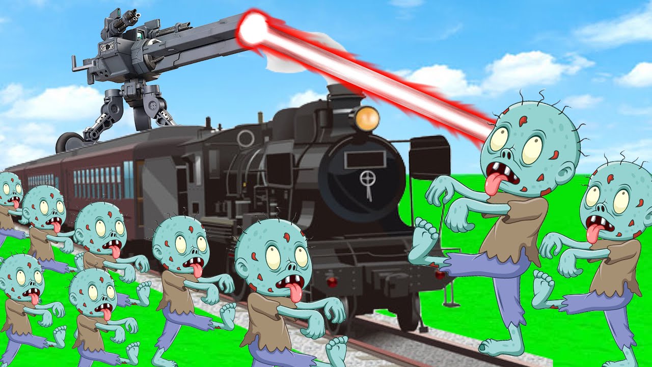大量のゾンビ vs セキュリティ列車がやばすぎた【 Train Adventure 】