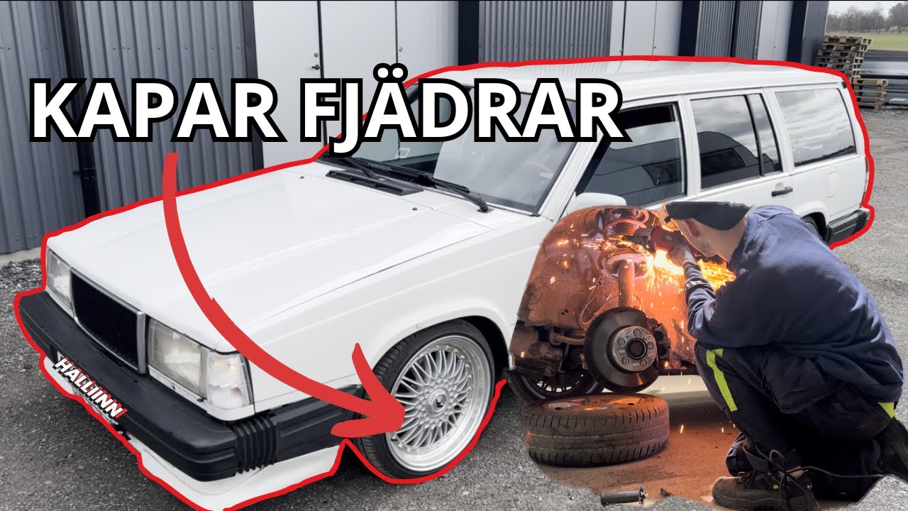 KAPAR FJÄDAR PÅ MIN VOLVO 740 | DEL 2