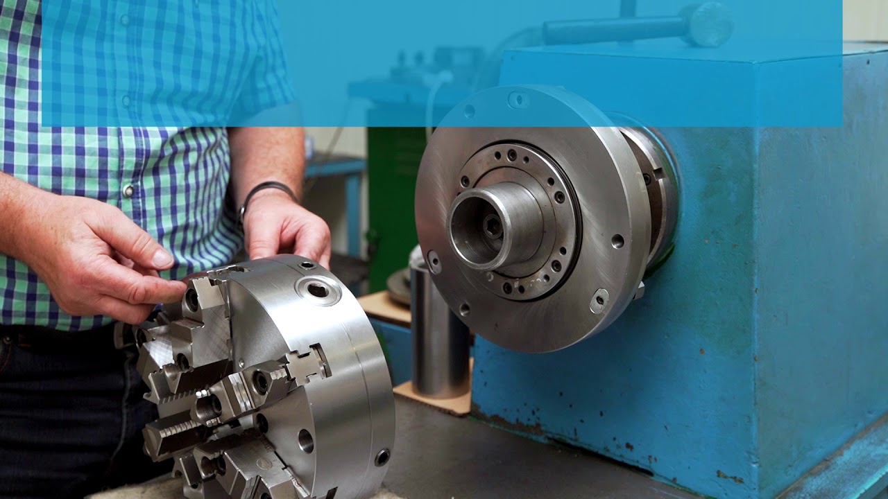 Installing a BISON Set-Tru Lathe Chuck