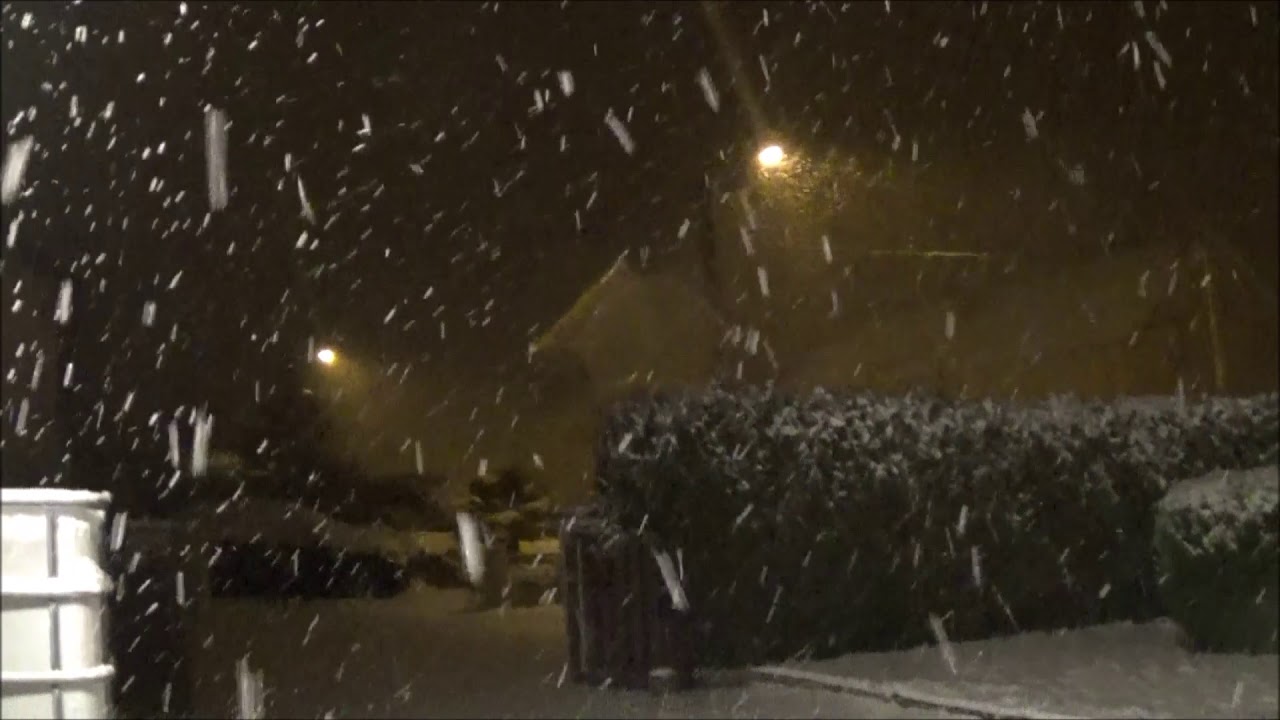 Épisode de fortes chutes de neige - 8 cm à 10 cm par endroits - 16 janvier 2021 - Sanvignes (71)
