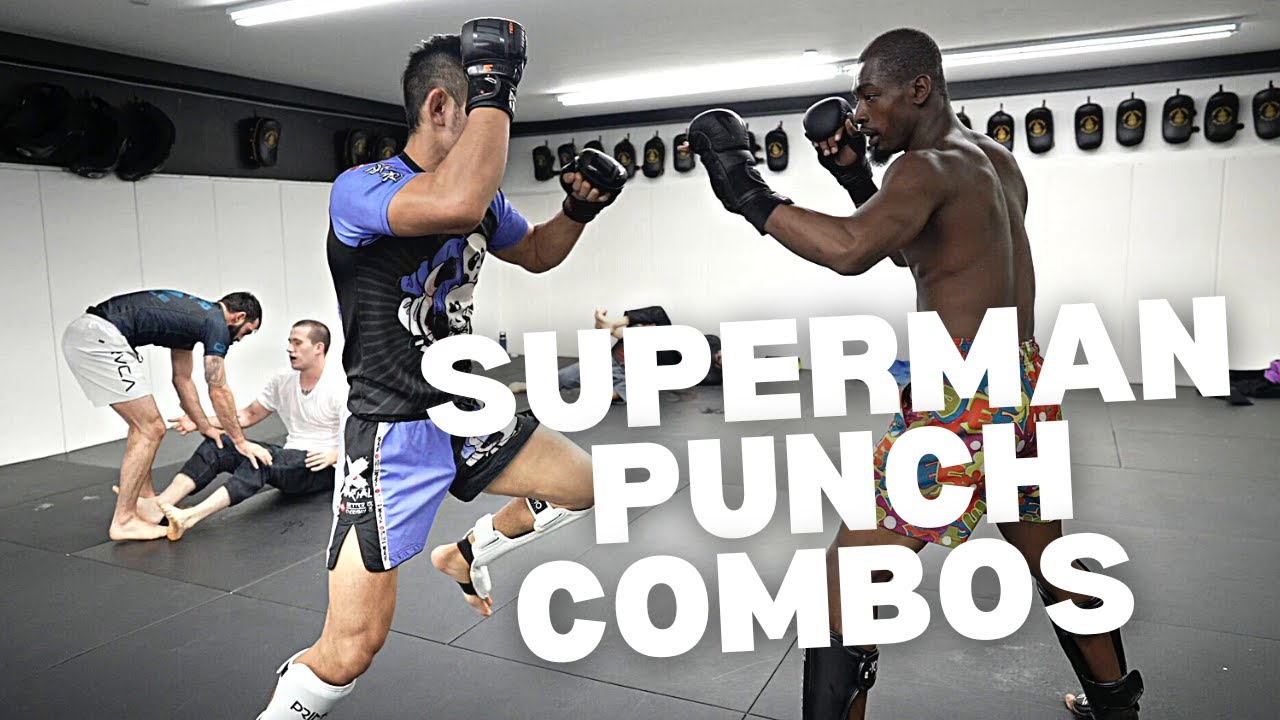 15 Superman Punch Combos (Real Time Sparring)