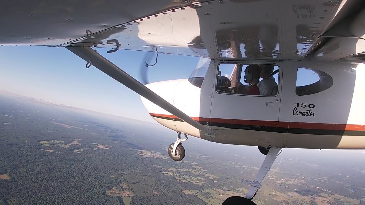 Drake David Horan gets his first flight lesson