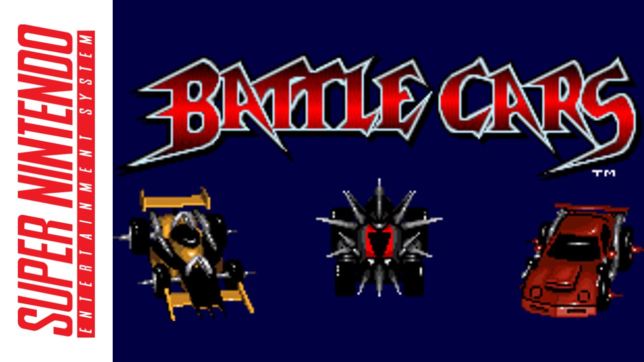 [SNES] Battle Cars (1993) Longplay