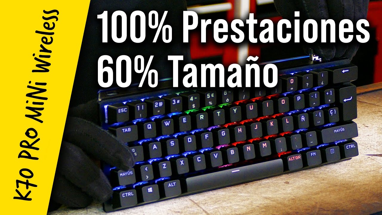 Los 12 puntos clave del Corsair K70 PRO MINI Wireless