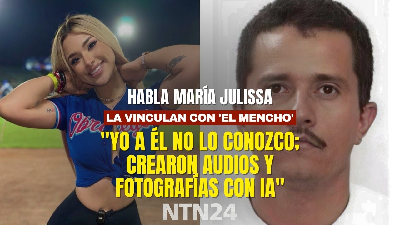 Habla en NTN24 María Julissa, la mujer que vinculan con 'El Mencho': 