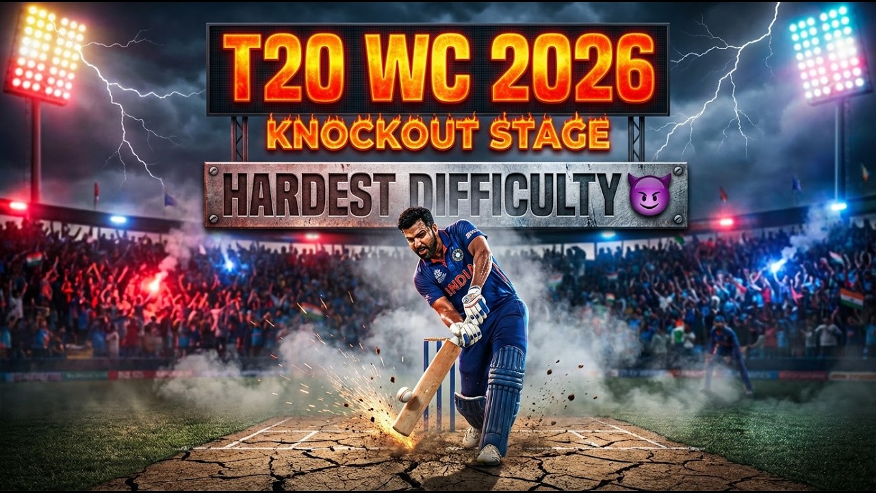 🔴 LIVE | IND vs SL Semifinal 🔥 HARDEST MODE Challenge 😈 T20 WC 2026 #live