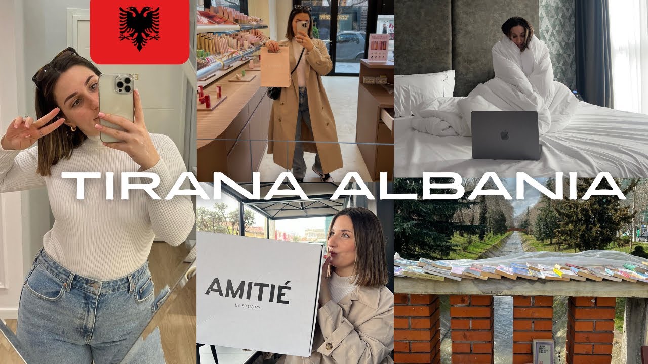 RECORD-24H NE TIRANE| Ndryshimi ne fytyre| Brand Shqiptar: Skosmetics & Amitié LeStudio Unboxing