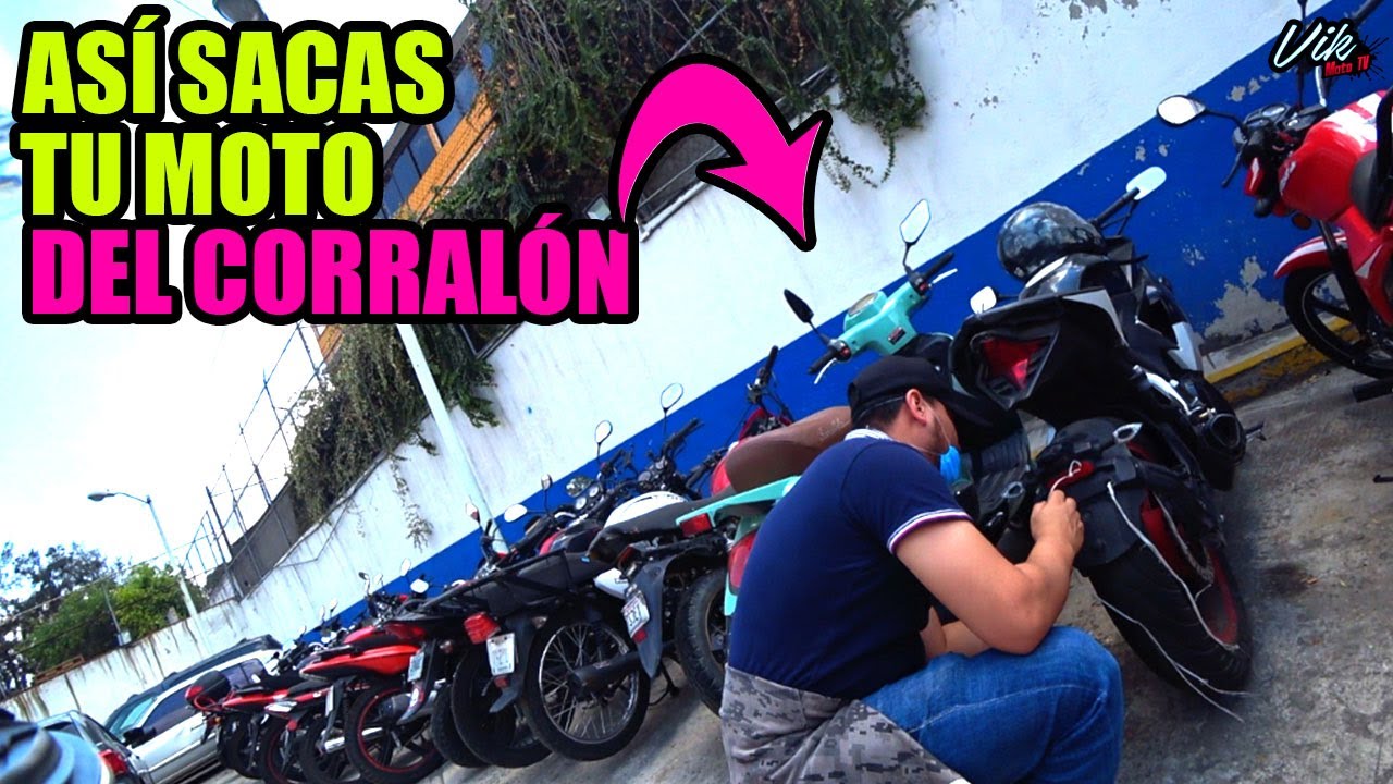 Aprende a sacar tu moto del corralón! TUTORIAL