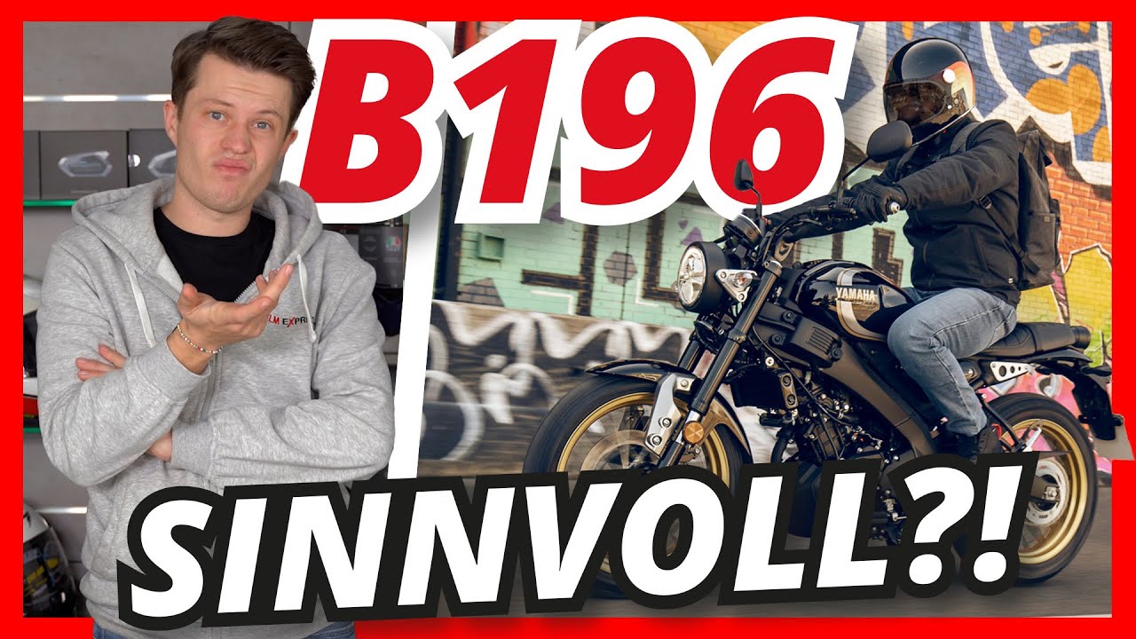 125er fahren ohne Pr&uuml;fung! - Lohnt sich B196? 🤔