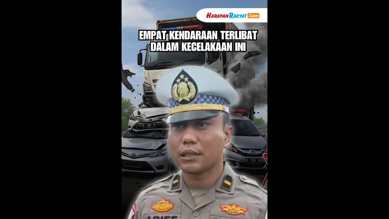 Tabrakan Beruntun di Tol Cisumdawu KM 179 Sumedang, Tiga Orang Meninggal Dunia di Lokasi