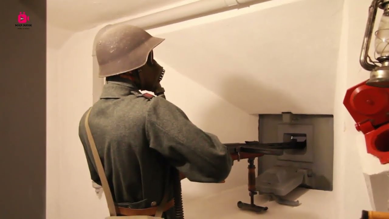 Besuch einer Militär-Festung aus der Zeit vom zweiten Weltkrieg.