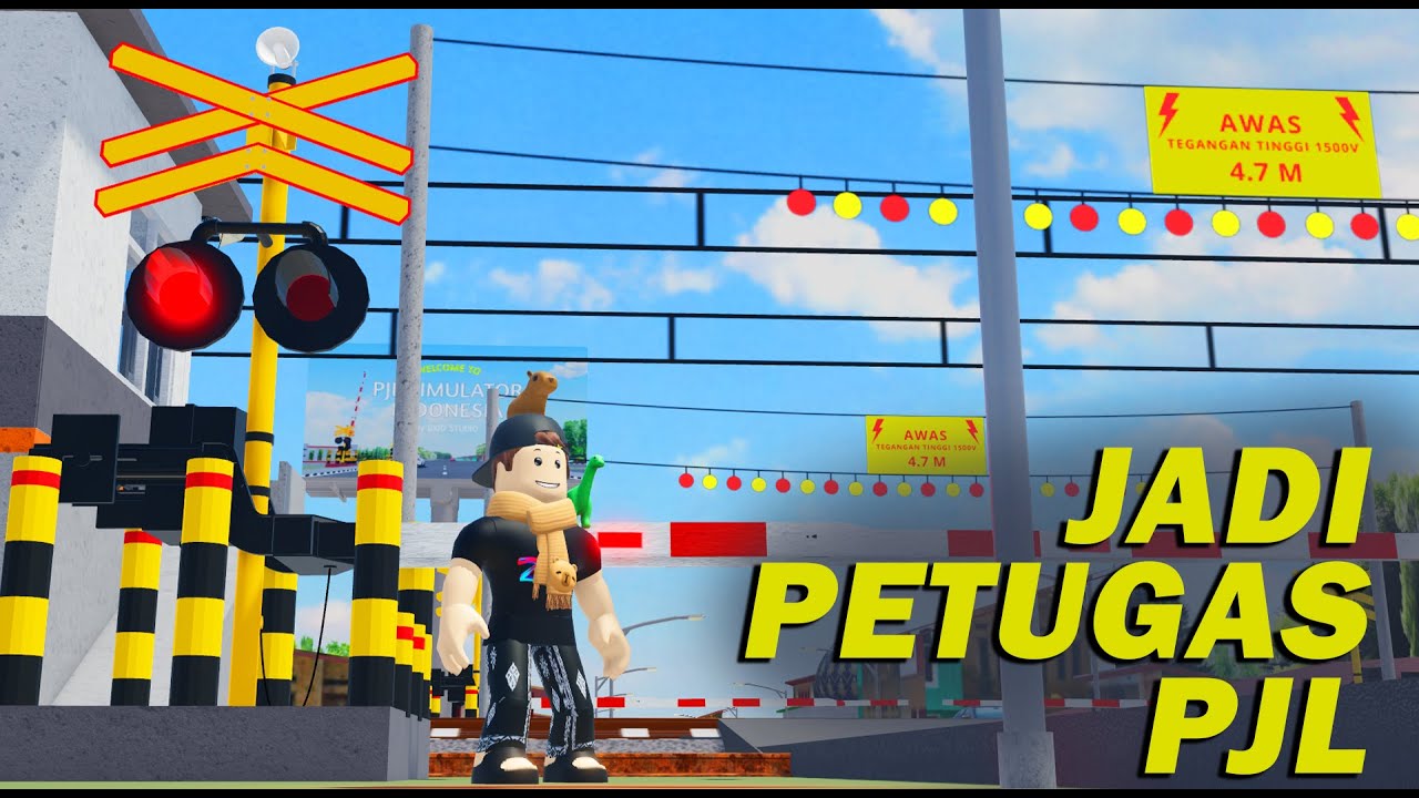 Menjadi Petugas JPL DI PJL SIMULATOR ROBLOX By DKID | Roblox Indonesia