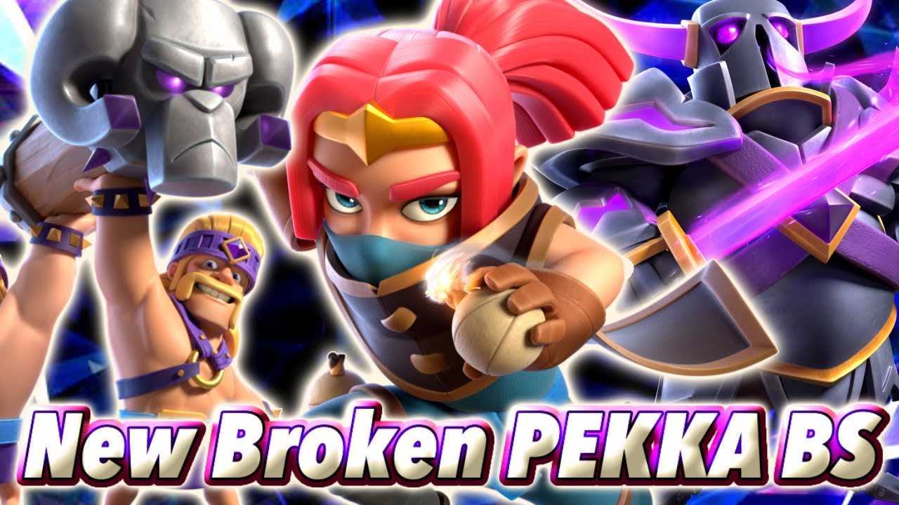 New Broken PEKKA BRIDGE SPAM is so Broken🤣-Clash Royale